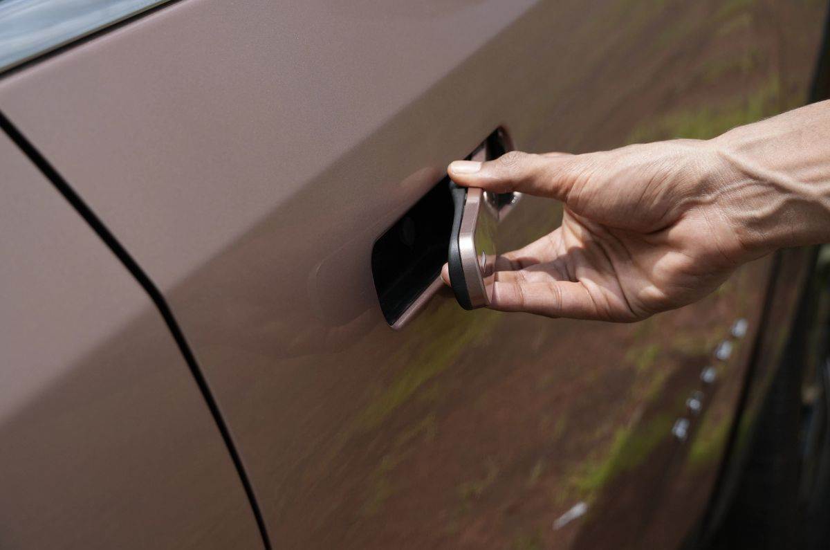 Tata Curvv flush door handles