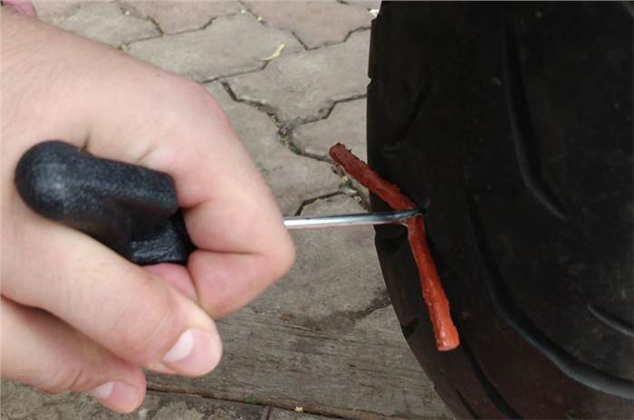 Tyre puncture repair