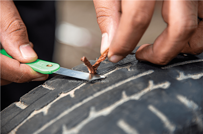 Tyre puncture repair