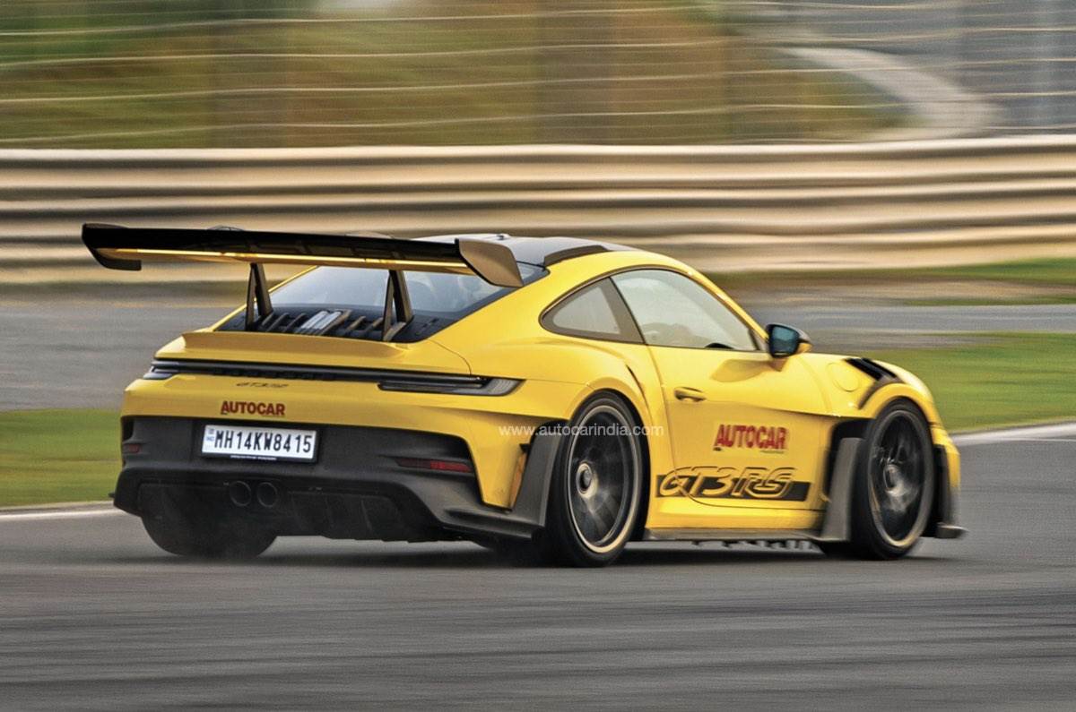 Porsche 911 GT3 RS and Taycan Turbo S set new lap records at Buddh  International Circuit - Porsche Newsroom