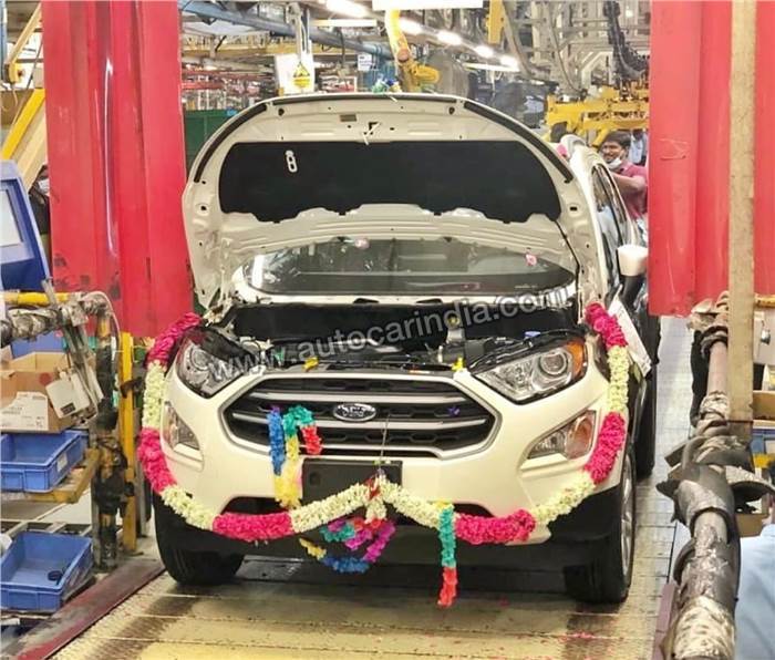 Ford EcoSport production ends in India