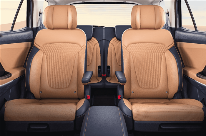 Hyundai Alcazar facelift second row seats