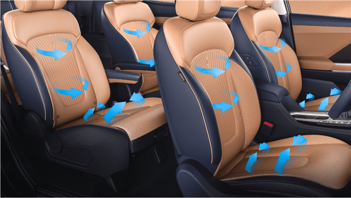 Hyundai Alcazar facelift cooled seats