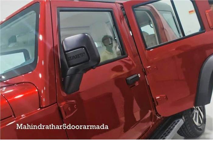 mahindra thar armada 5 door side 