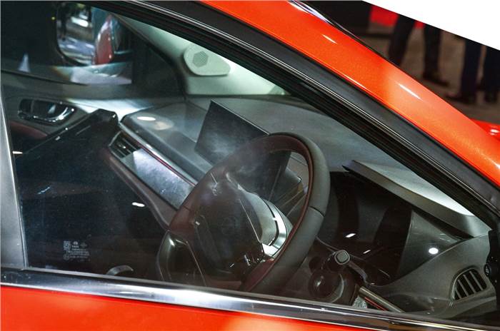 Tata Curvv concept interior