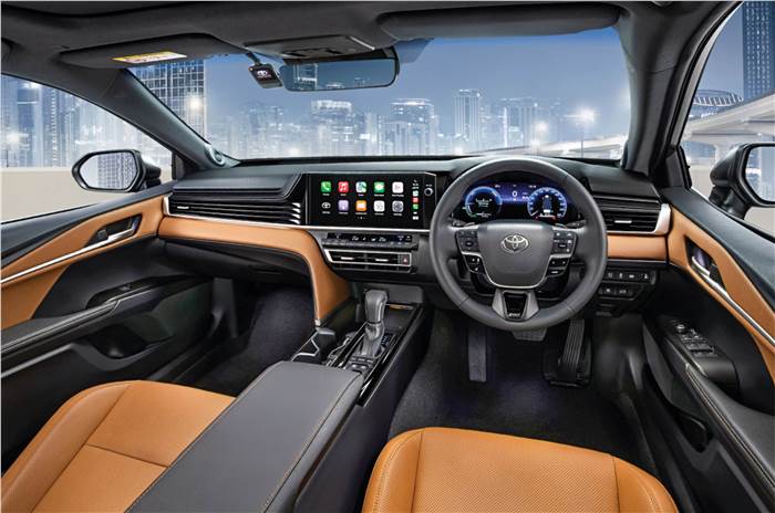 New Toyota Camry India launch particulars, hybrid sedan, specs, inside and options