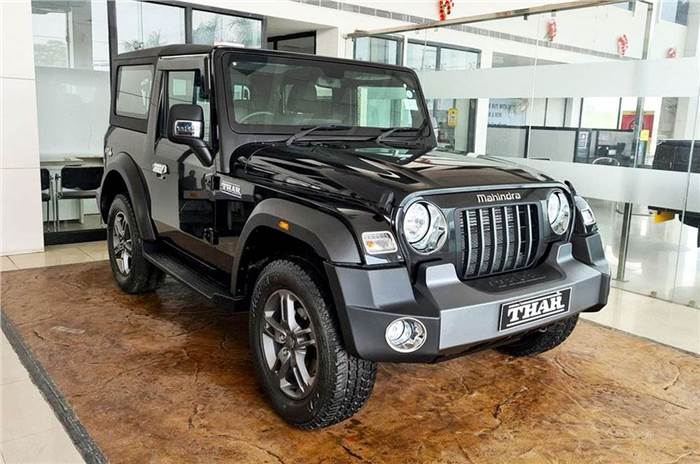 Mahindra Thar showroom