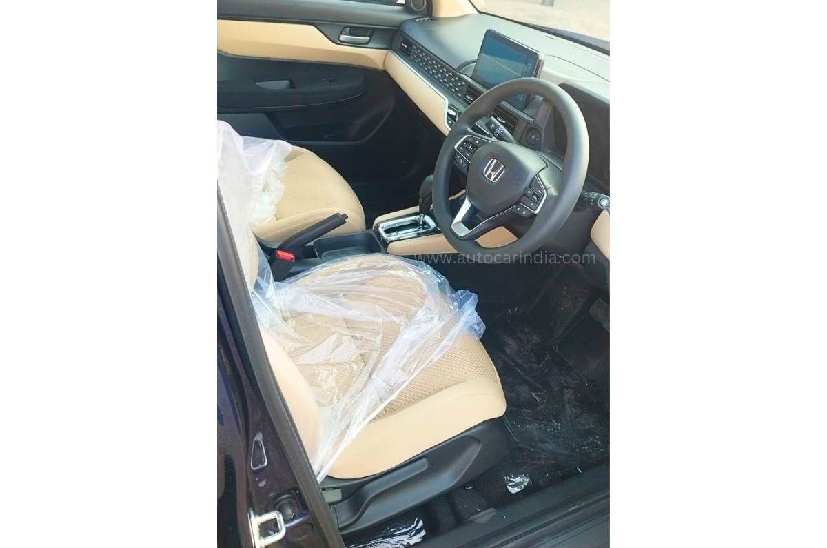 2025 Honda Amaze front seats and steering