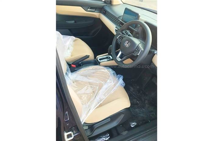 2025 Honda Amaze front seats and steering