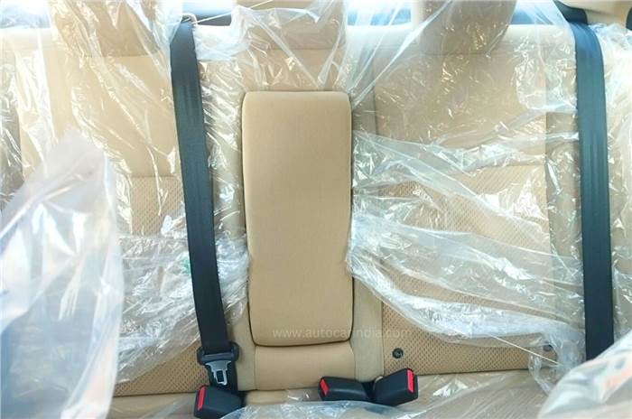 2025 Honda Amaze rear seat