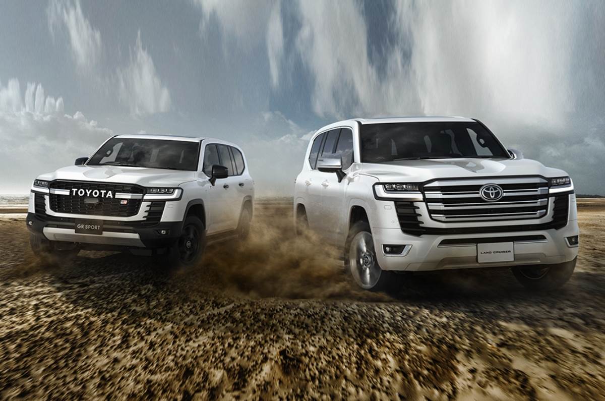 2025 Toyota Land Cruiser 300 and GR-S