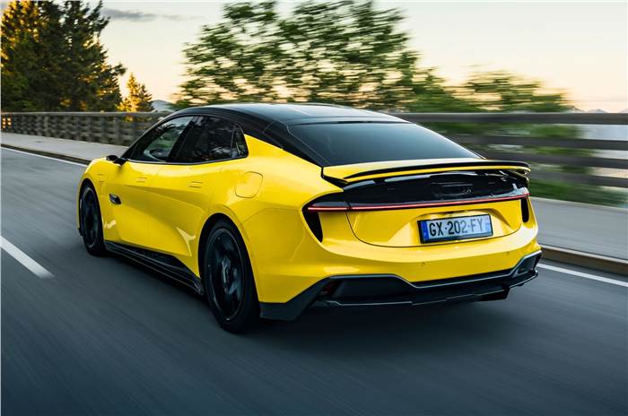Lotus Emeya price in India and EV range, battery, features