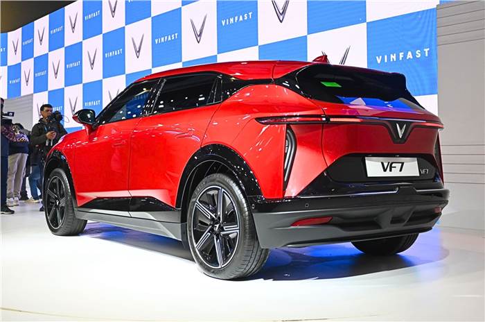 VinFast VF 7 rear Auto Expo 2025