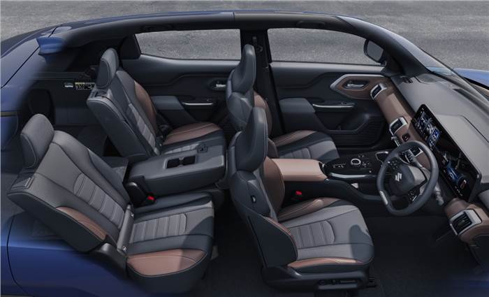 Maruti e Vitara interior