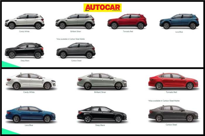 Skoda Kushaq Slavia colours price is Rs 10000 more