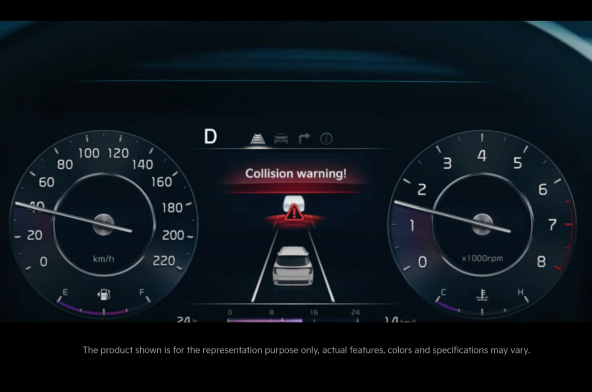 Kia Clavis interior features