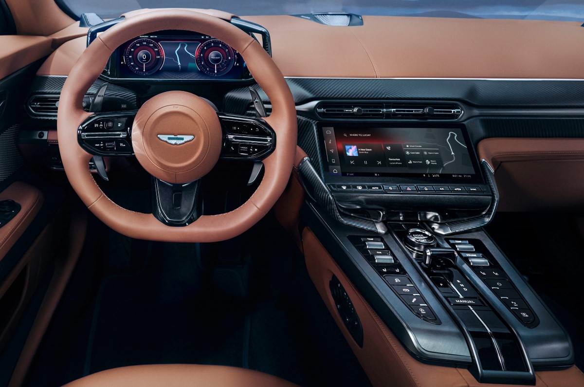 Aston Martin Vanquish interior