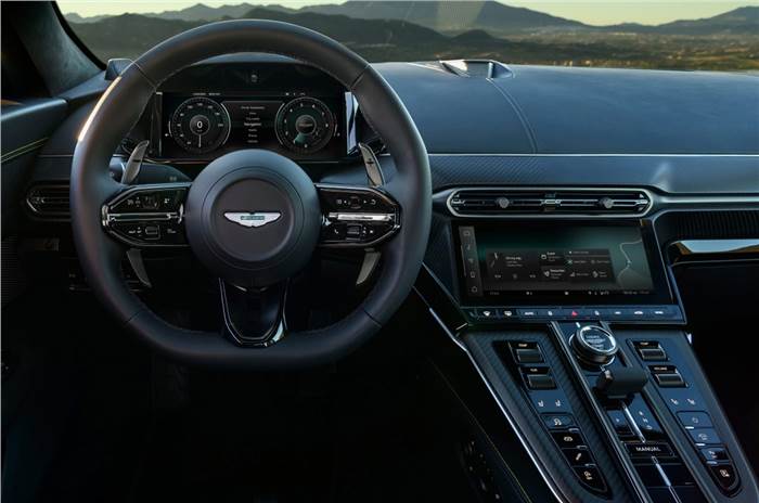 Aston Martin Vantage interior