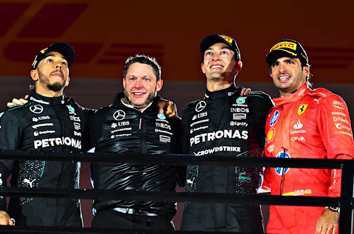 2024 F1 Las Vegas GP podium