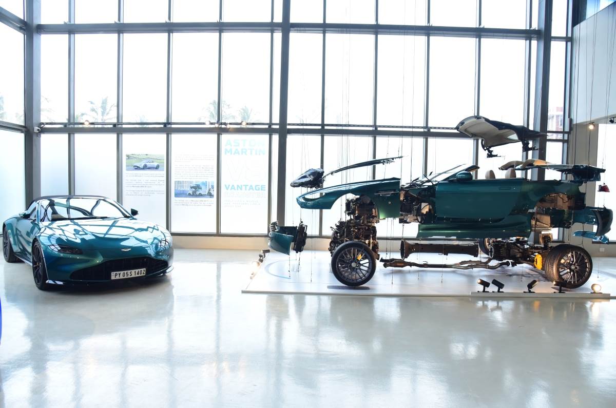 Gee Dee Museum Coimbatore Performance Car Centre Aston Martin Vantage V8