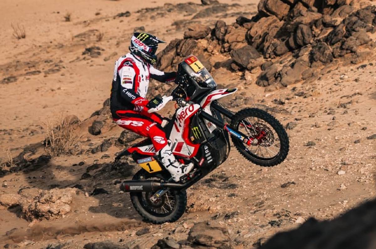 Hero MotoSports Ross Branch Dakar 2025 prologue