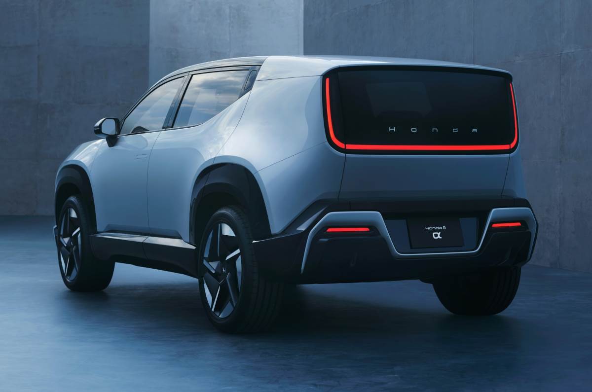 Honda 0 Alpha SUV concept rear