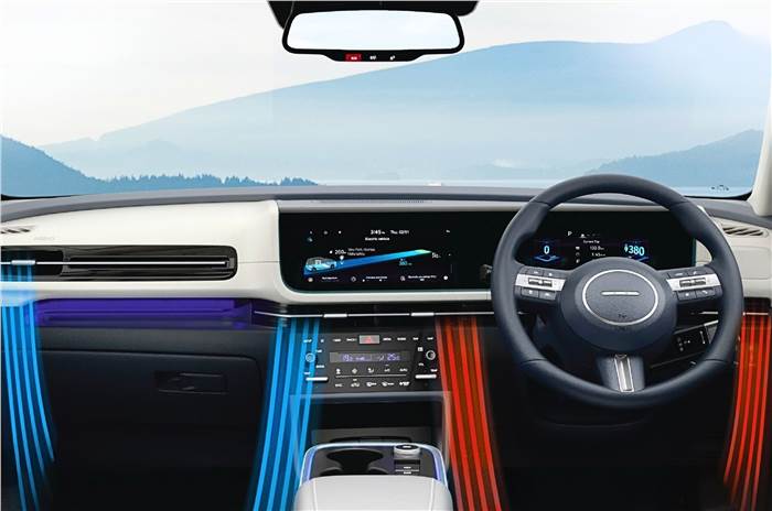 Hyundai Creta Electric dual zone climate control
