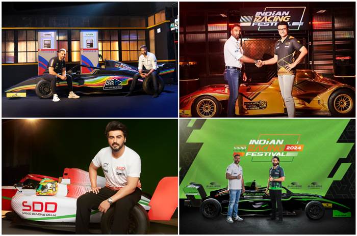 Indian Racing League John Abraham, Naga Chaitanya, Sourav Ganguly, Arjun Kapoor