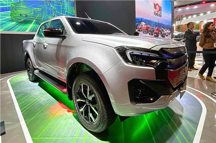 Isuzu D-Max EV at Auto Expo 2025