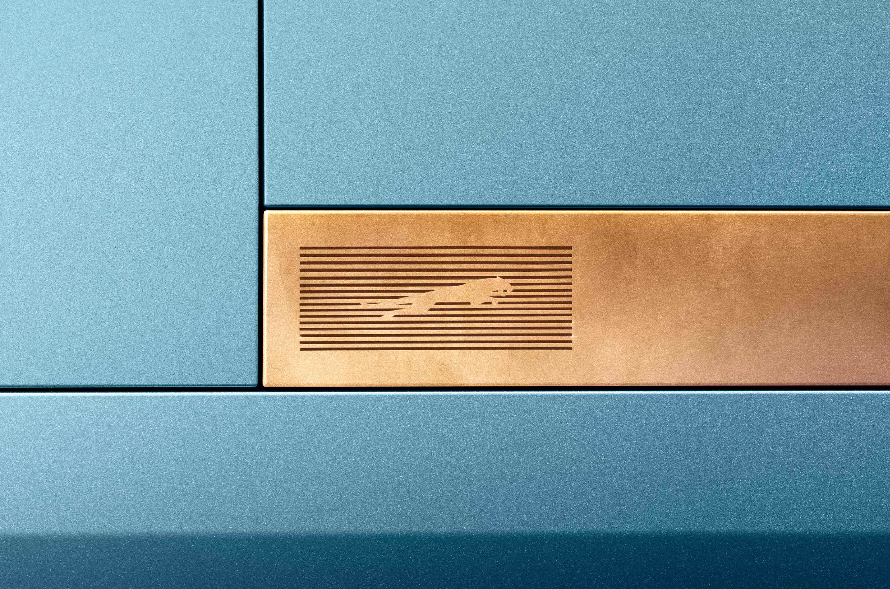 Jaguar Type 00 concept charger logo