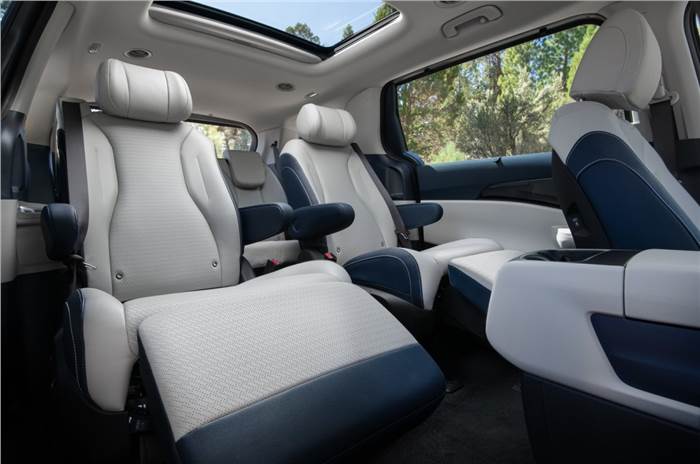 Kia Carnival rear seats