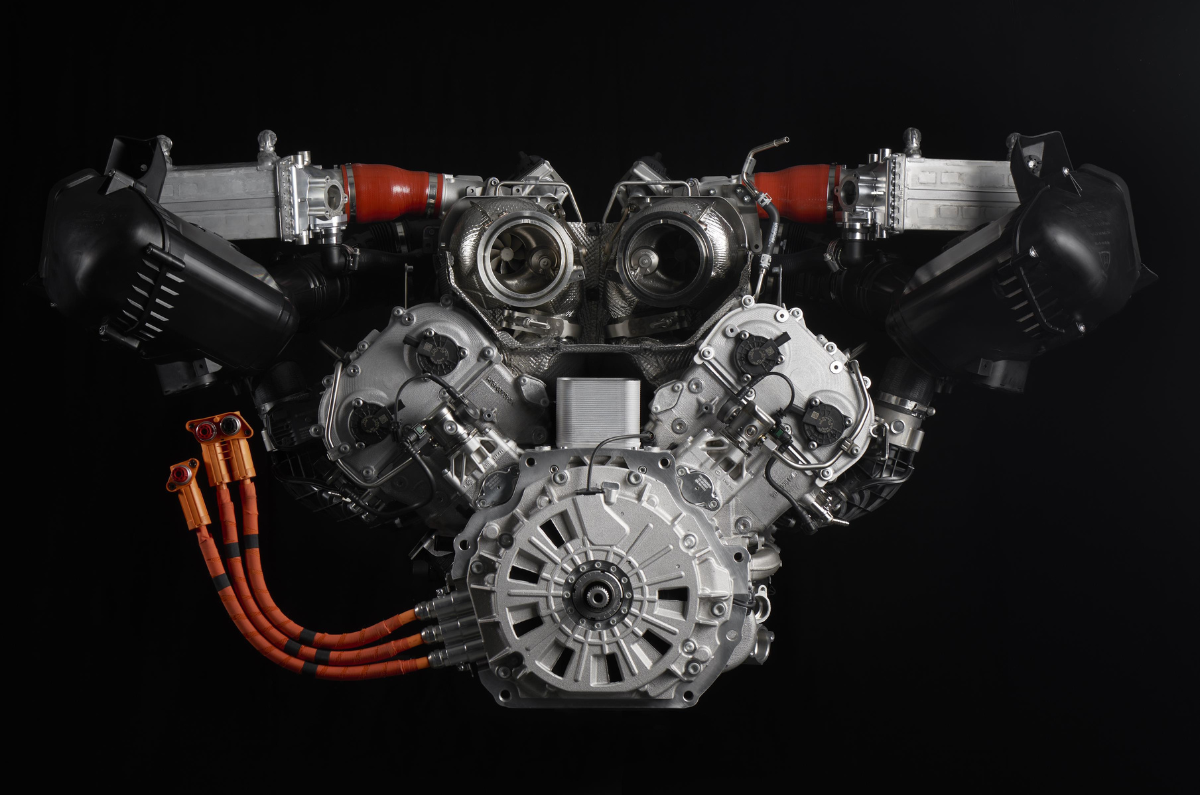 Lamborghini Temerario V8 engine