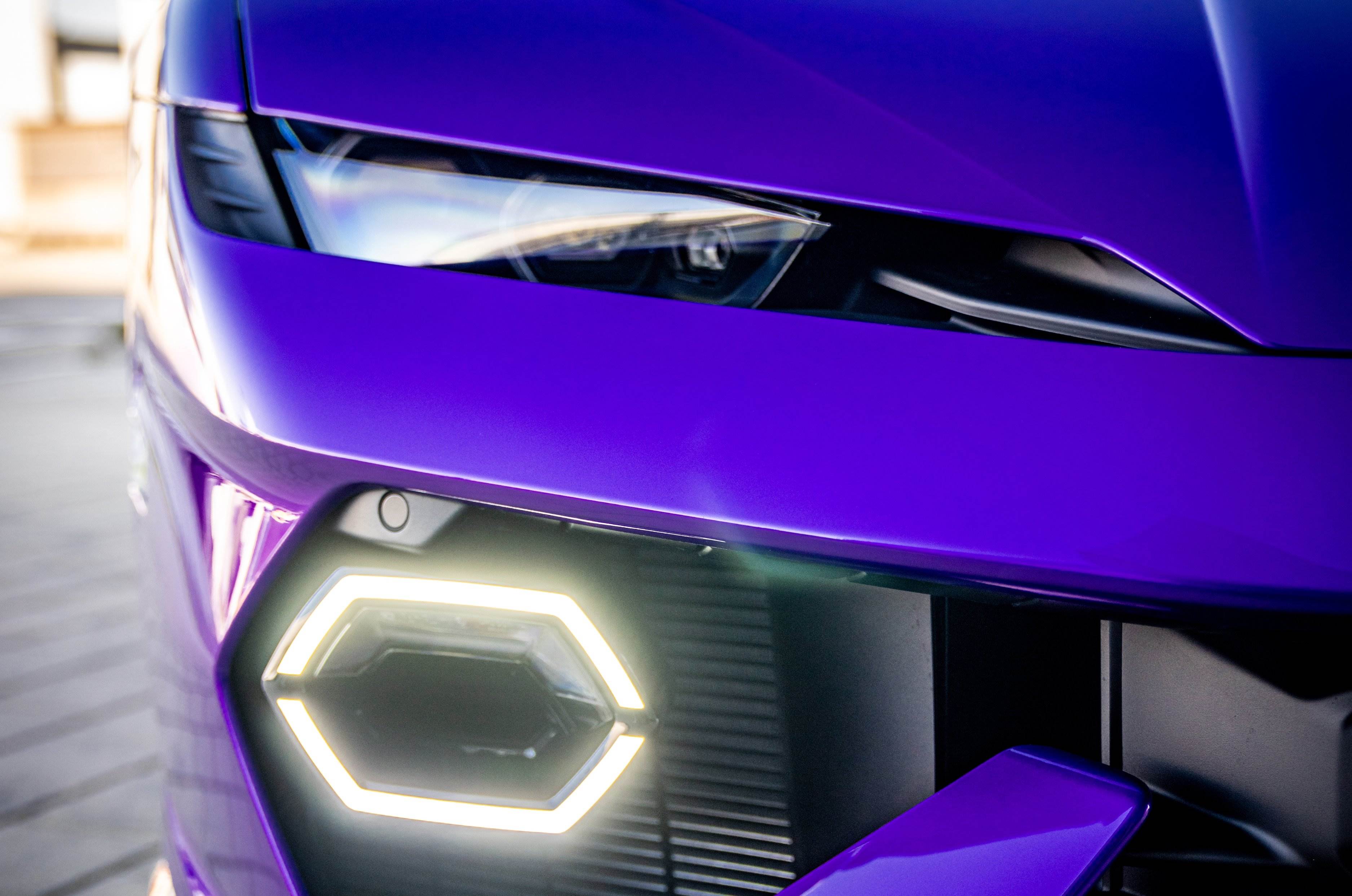 Lamborghini Temerario headlight