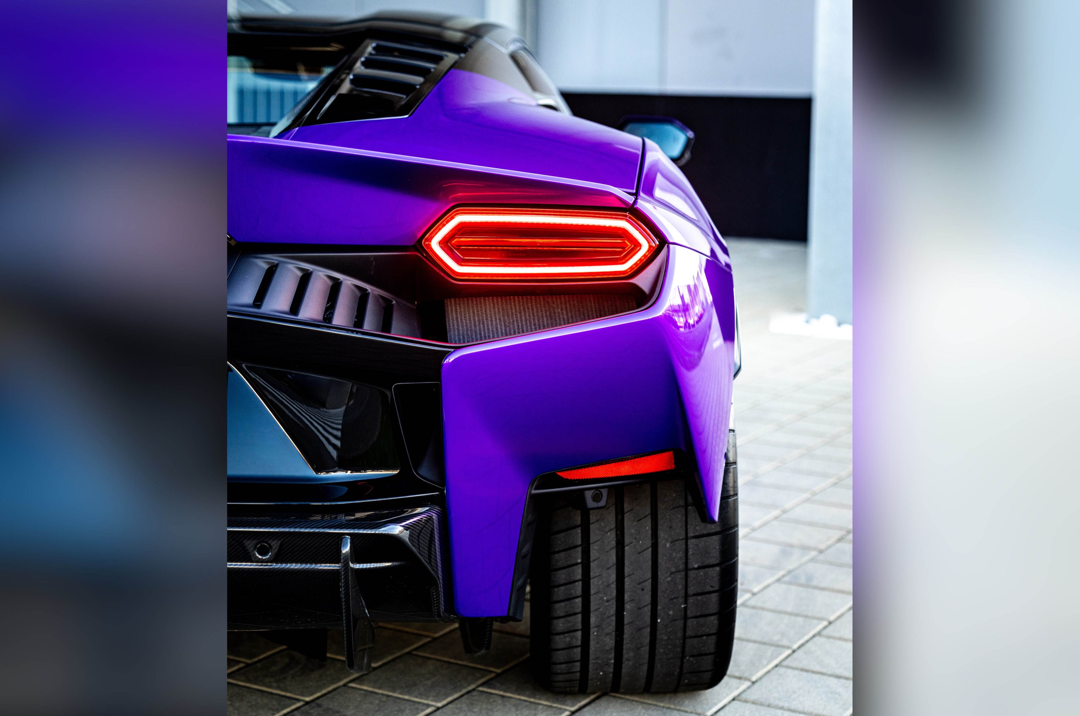 Lamborghini Temerario tail-light