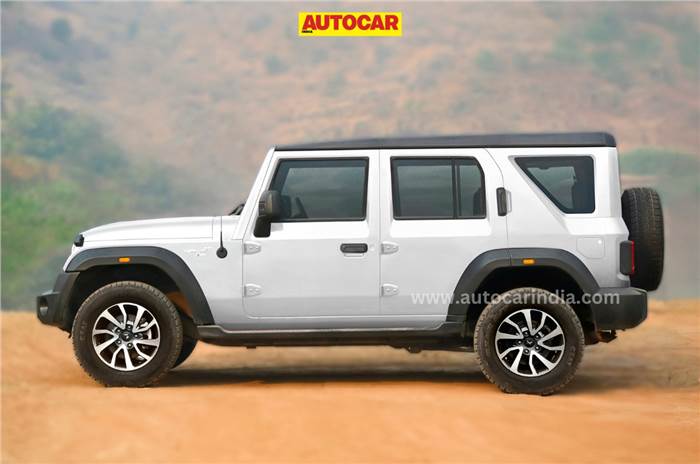 Mahindra Thar Roxx render