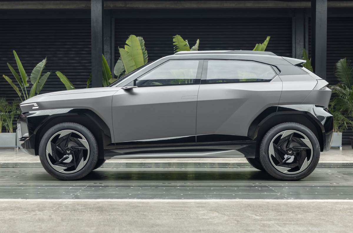 Mahindra Vision X side profile