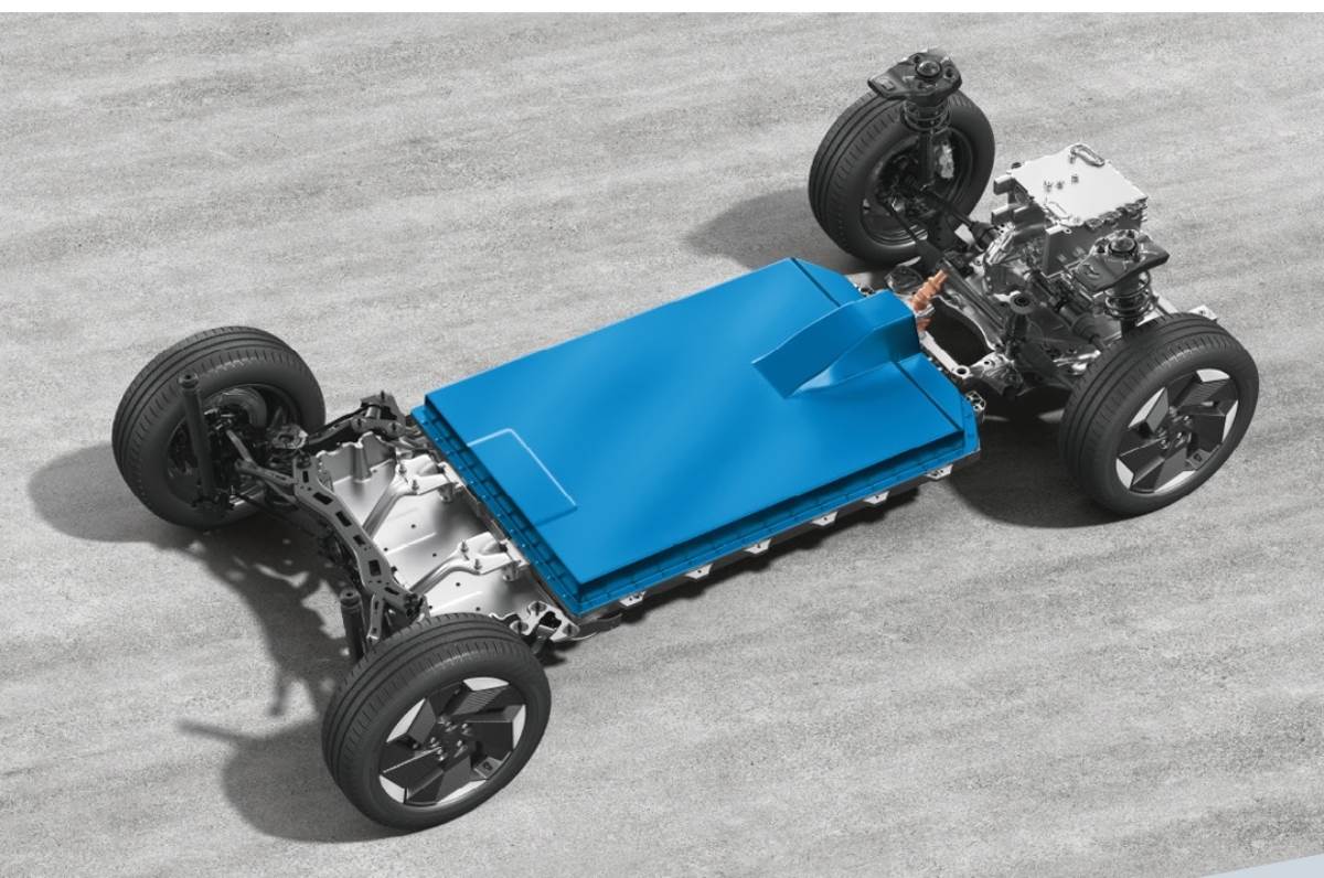 Maruti e Vitara chassis battery motor