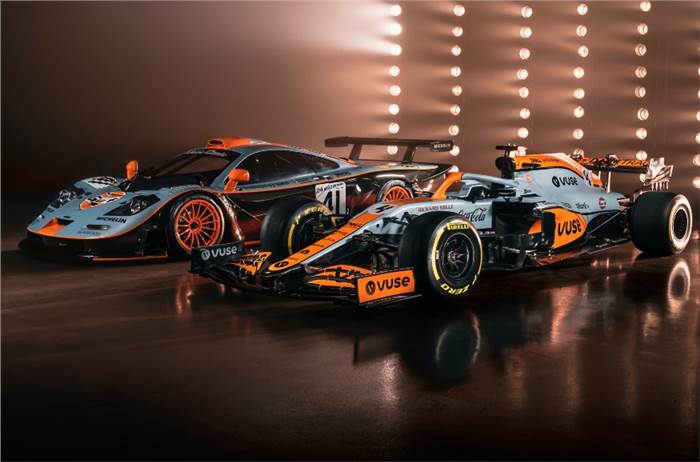 McLaren to run one-off Gulf Oil livery at 2021 Monaco GP | Autocar India