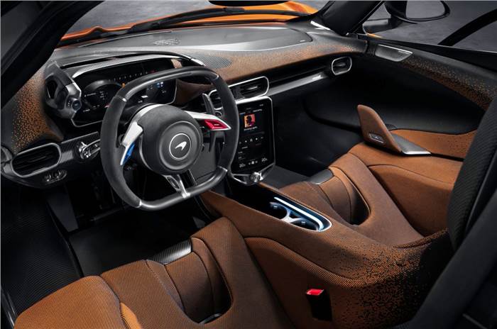 McLaren W1 interior