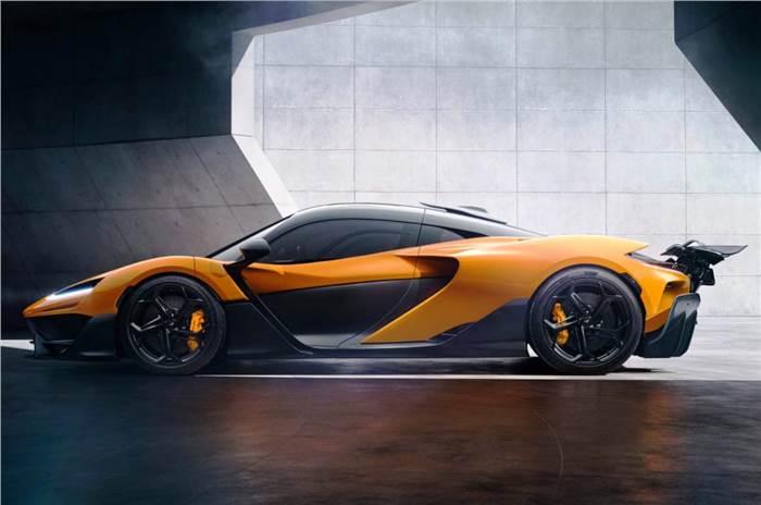 McLaren W1 side