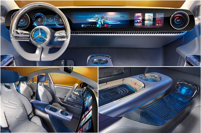 Mercedes CLA concept interior