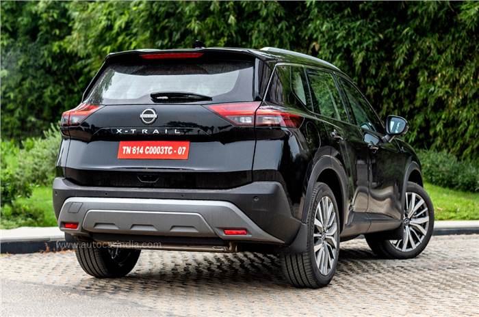 Nissan X Trail India rear static