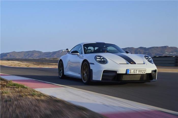 Porsche 911 GT3 front action