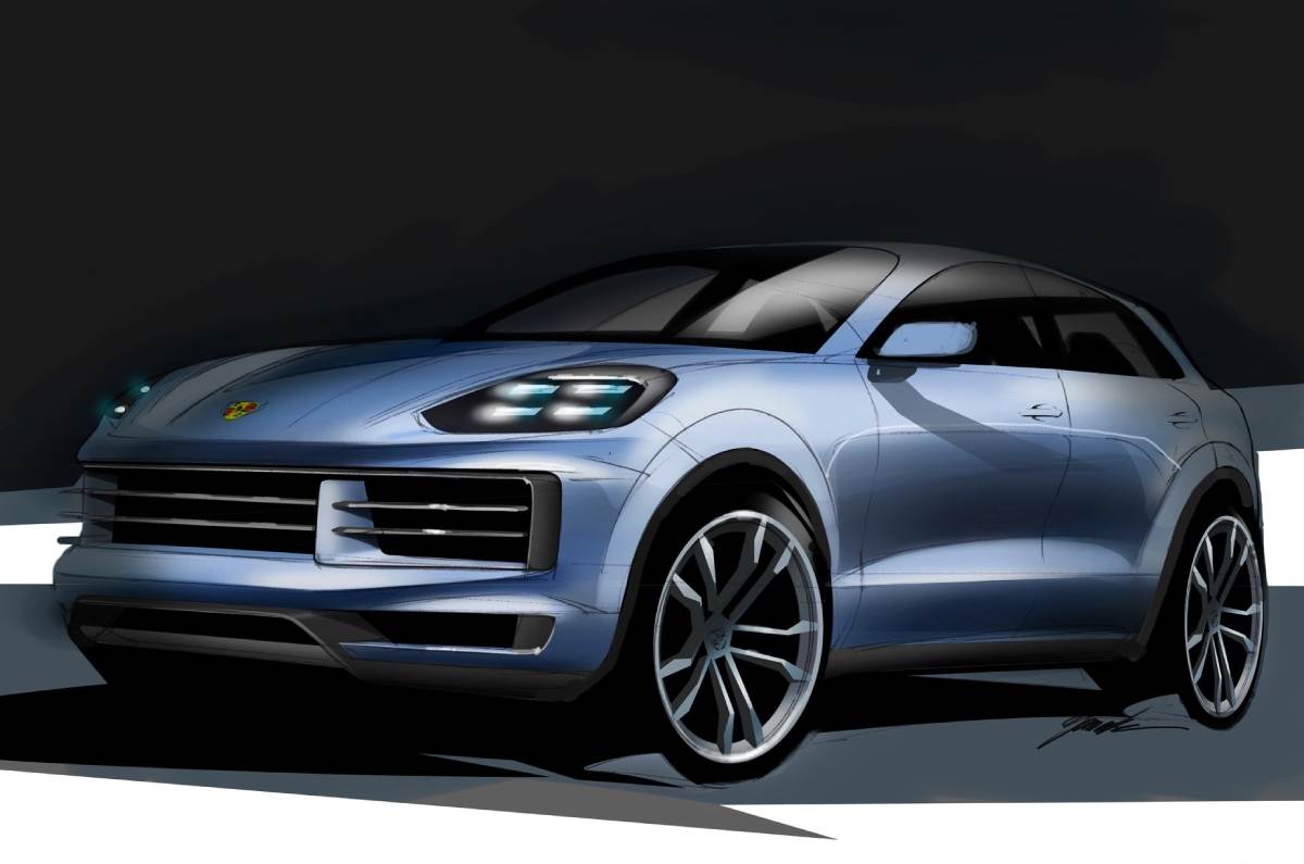 Porsche Cayenne sketch