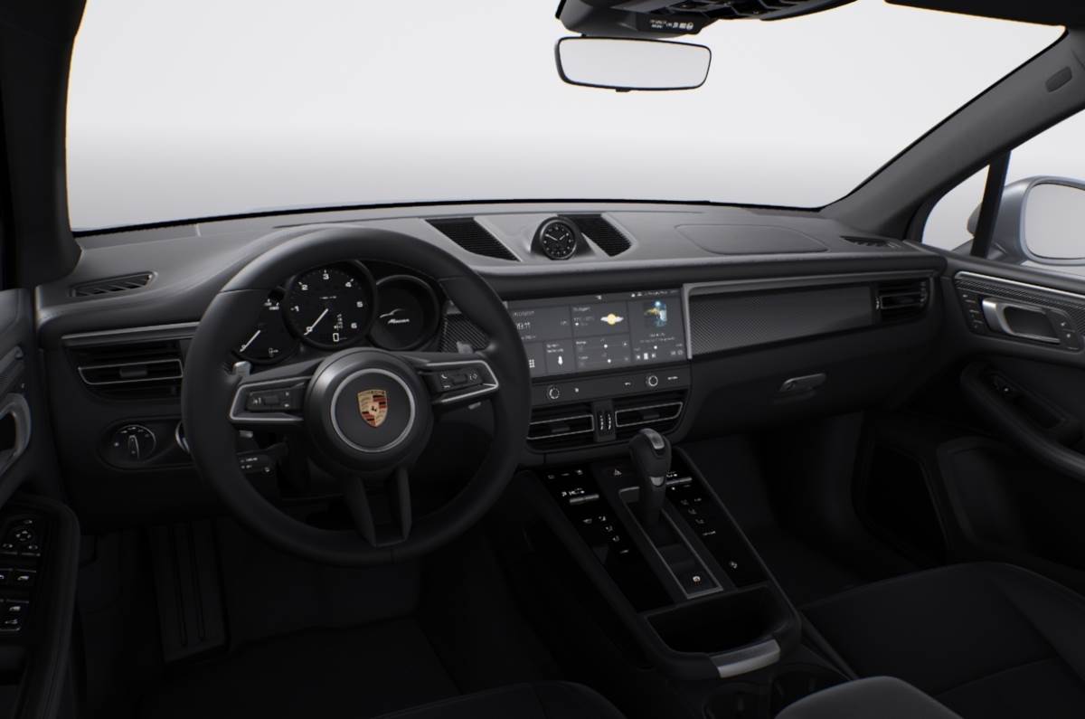 Porsche Macan with Design Package gets Carbon Interior 