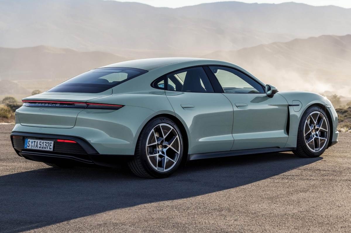 2025 Porsche Taycan rear