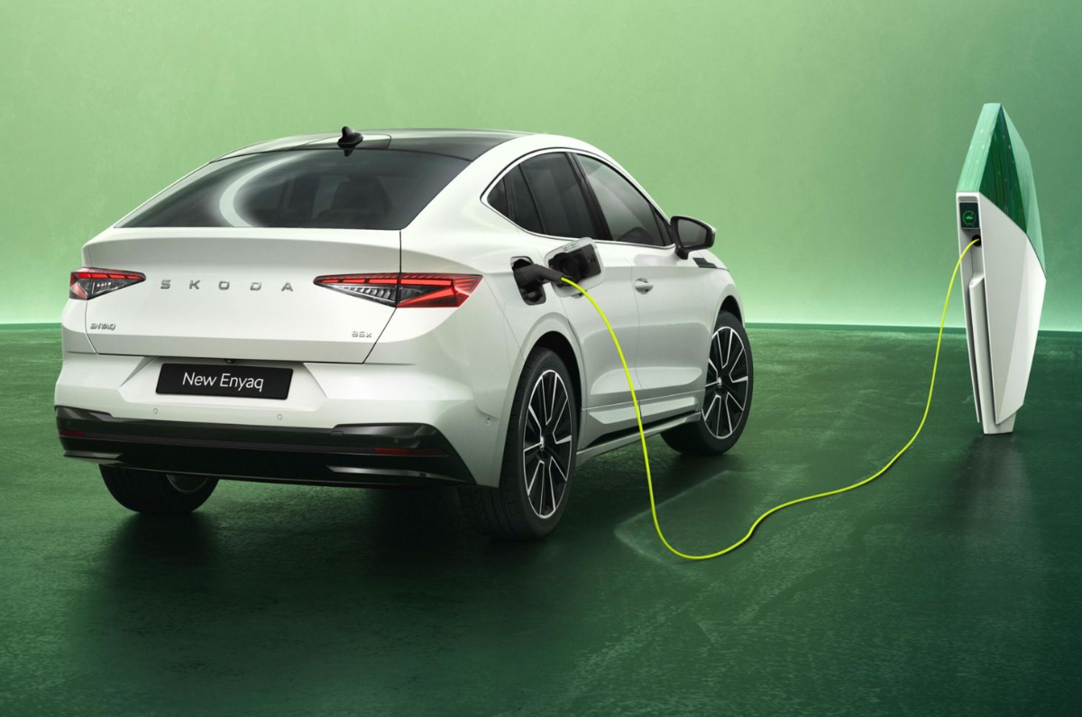 Skoda Enyaq charging