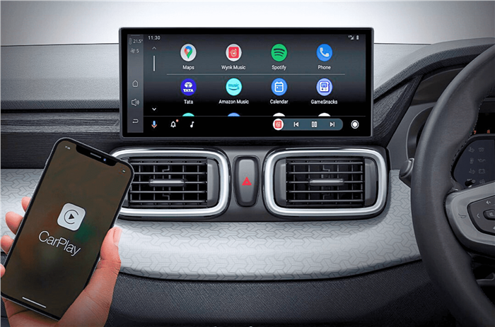 Tata Punch infotainment