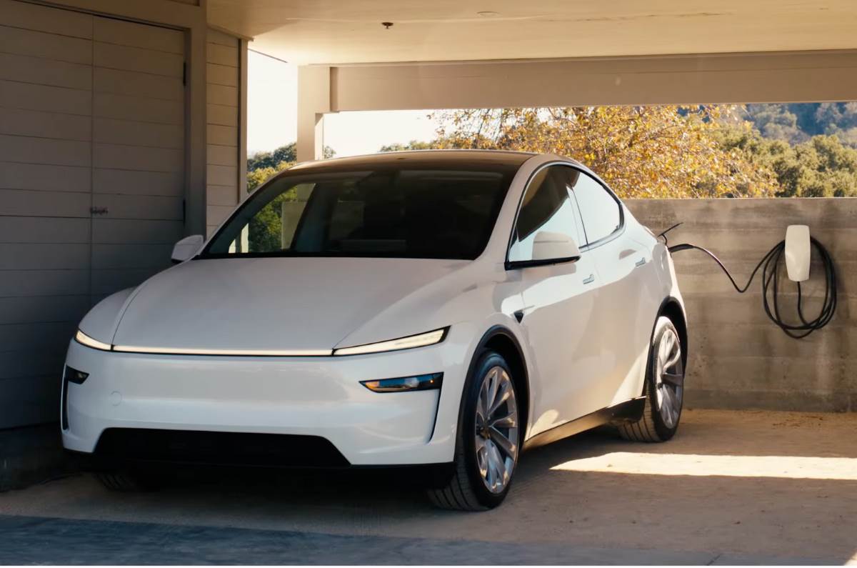 Tesla Model Y charging