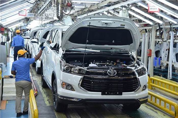 Toyota Innova Crysta Bidadi plant